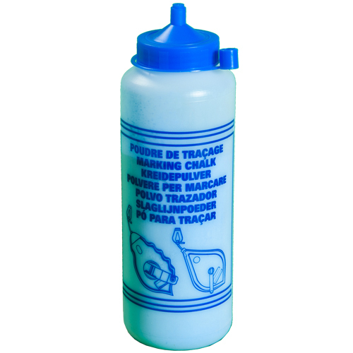 Standard quality chalk line powder - 1 Kg plastic jar